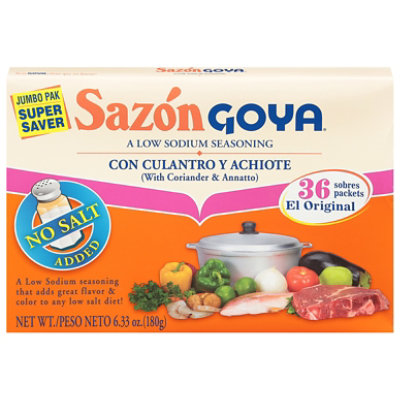 Saz Culant/achiote Jum Low Sod - 6.33 OZ - acmemarkets