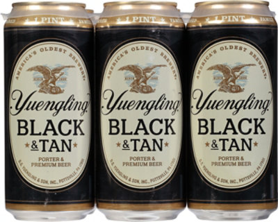 Yuengling Black & Tan Porter Cans - 6-16 FZ - Image 2
