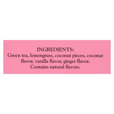 Harney & Sons Tea Green W/coconut - 15 BG - Image 4