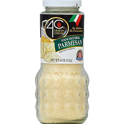 4C Foods Grated Parmesan - 6 OZ - Image 2