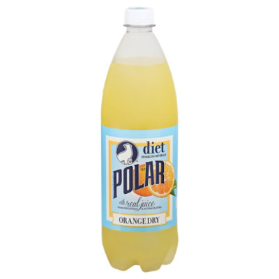 Polar Dry Orange Diet Soda - 33.8 FZ - Image 3