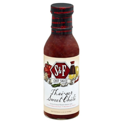 S & F Chef Sauce Thai Ger Sweet Chili Sauce - 12 Oz - Image 1