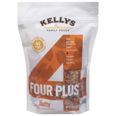 Kellys Four Plus Granola Granola Nuttysp - 12 OZ - Image 2