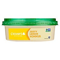 Cedars Zesty Lemon Hommus - 8 OZ - Image 3