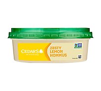 Cedars Zesty Lemon Hommus - 8 OZ