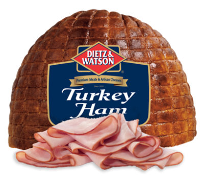 Dietz & Watson Turkey Ham - Image 1