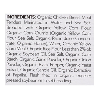 Bell & Evans Organic Breaded Chicken Breast Tenders - 12 Oz. - Image 4