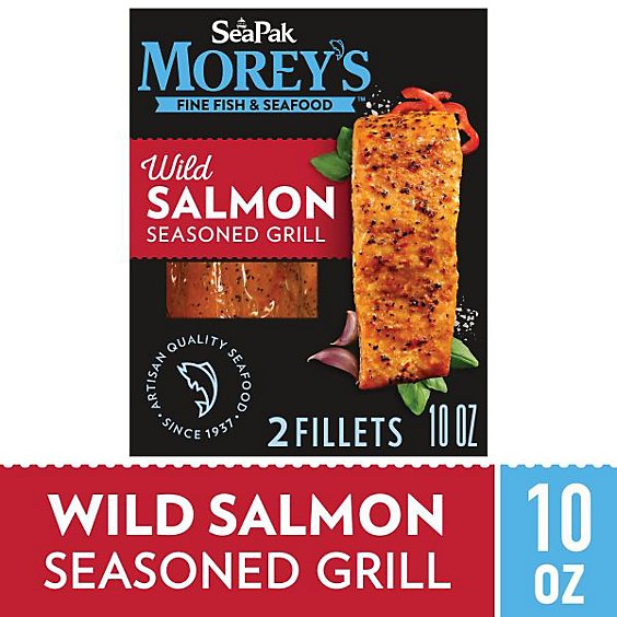 Fish Creations Wild Pacific Salmon Seasoned Grill - 10 OZ