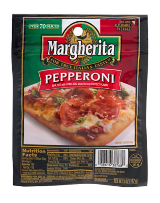 Margherita Pepperoni Pizza Sized Pillow Pack - 5 OZ - Image 3