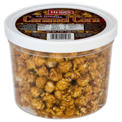 Herrs Ready To Eat Caramel Corn Tub - 7 OZ - Image 2