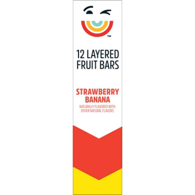 Organic Fruit Bar Pure Strawberry Banana - 6.2 Oz - Image 7