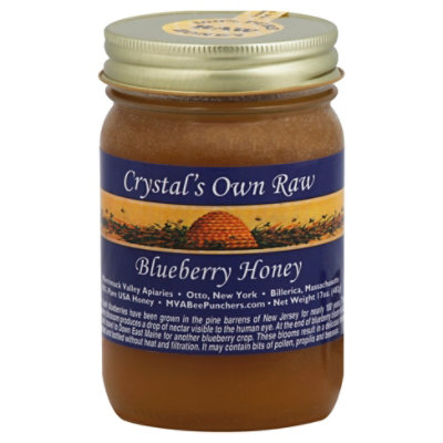 Crystals Honey Blueberry Maine Liquid 17 OZ Safeway