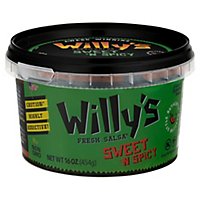 Willys Sweet N Spicy Fresh Salsa - 16 OZ - Image 2