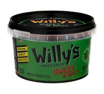 Willys Sweet N Spicy Fresh Salsa - 16 OZ