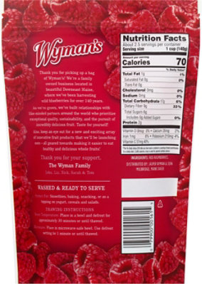 Wyman's Red Raspberries - 12 OZ - Image 6