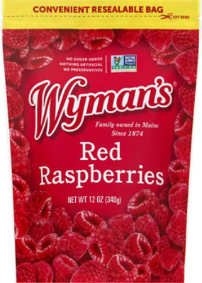 Wyman's Red Raspberries - 12 OZ - Image 2