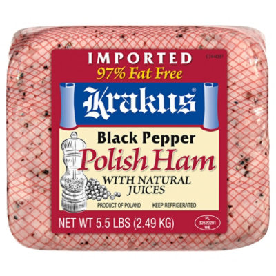 Krakus Polish Peppered Ham - Image 1