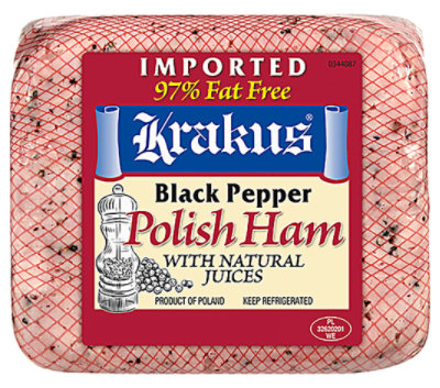 Krakus Polish Peppered Ham - jewelosco