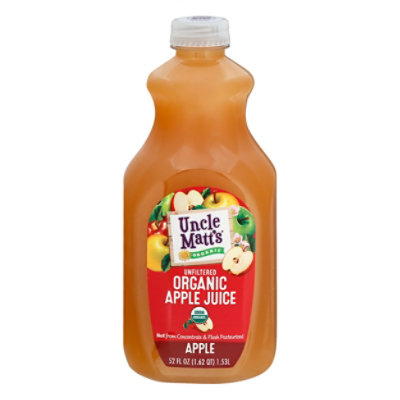 Uncle Matts Organic Juice Apple - 52 OZ - Image 3