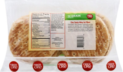 12 Grain Thin Sandwich Rolls - 12 OZ - Image 4