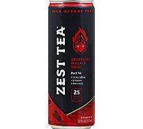 Zest Spiced Chai Infusion Caffeinated Sparkling Tea - 12 FZ