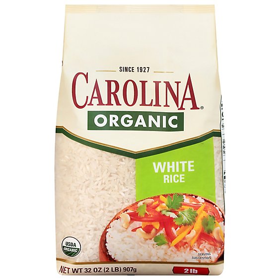 Carolina Organic White Rice - 2 Lb