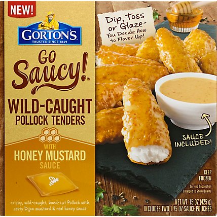 Gortons Go Saucy Honey Mustard Tender - 15 OZ - Image 2