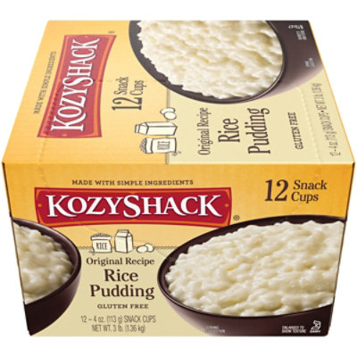 Kozy Shack Original Recipe Rice Pudding 12 Count - 48 Oz - Image 2