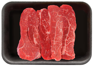 USDA Choice Beef Thin Sliced Sirloin Tip Steak - 1 Lb - Image 1