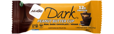 NuGo Bar Dark Chocolate Peanut Butter Cup - EA
