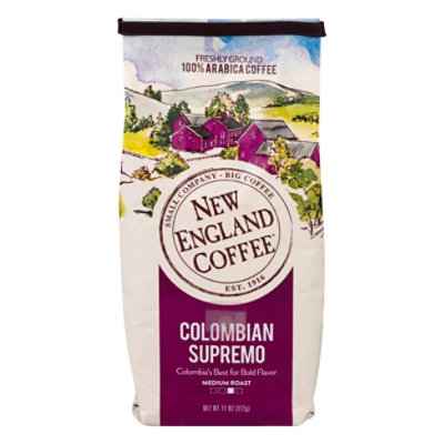 New England Coffee Colombian Supremo Bag - 11 OZ - Image 3