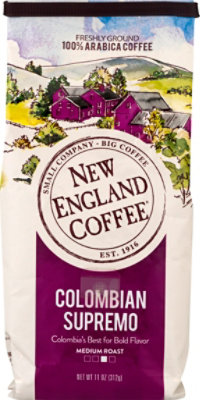 New England Coffee Colombian Supremo Bag - 11 OZ - Image 2