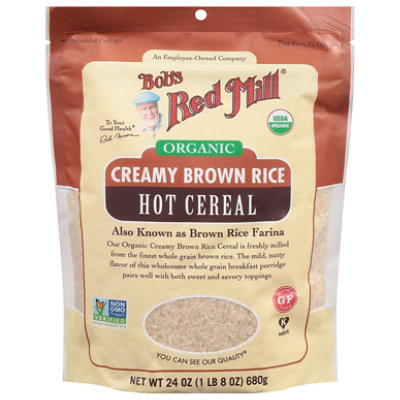 Bobs Red Mill Hot Cereal Brown Rice Org - 24 OZ - Image 2
