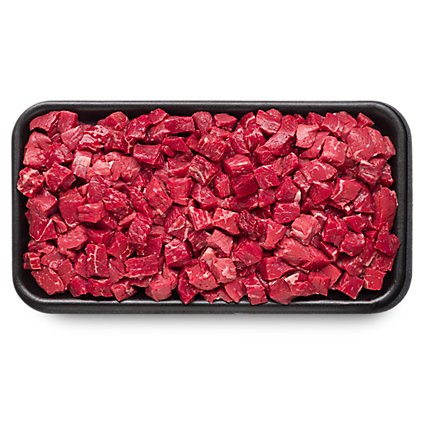 Usda Choice Beef Round For Stew Meat Value Pack - LB - Image 1