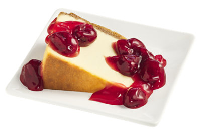 Cheesecake Cherry Topped Slice - EA - Image 1