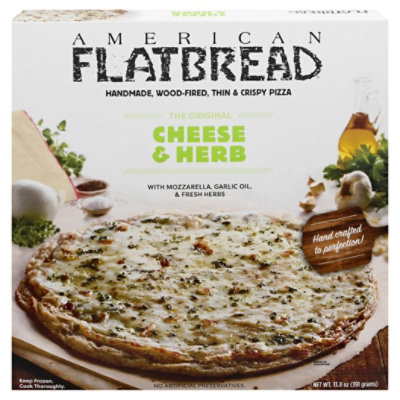 American Flatbread Cheese And Herb Pizza - 13.8 OZ - Image 3