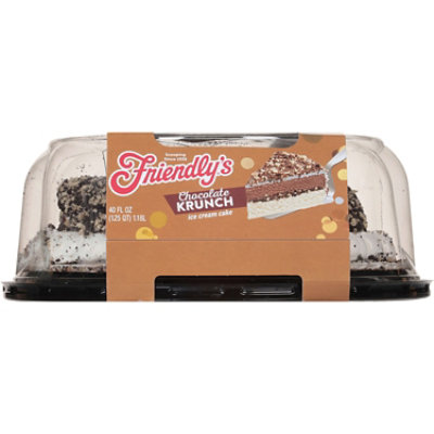 Friendly's Chocolate Krunch Chocolate Ice Cream Cake - 40 Fl. Oz. - Image 2