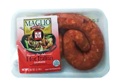 Maglio Hot Italian Sausage - 16 OZ - Image 1