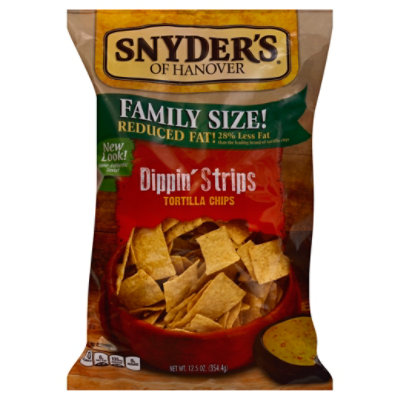 Snyders Of Hanover Tortilla Chips Dippin Strips Reduced Fat - 12.5 Oz - Image 1