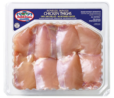 Bell & Evans Chicken Thigh Boneless Skinless - 2.00 Lb - Image 1