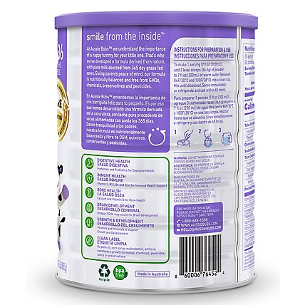 Bubs Australian Toddler Formula Grass Fed Milk Based Powder - 28.2 Oz - Image 6