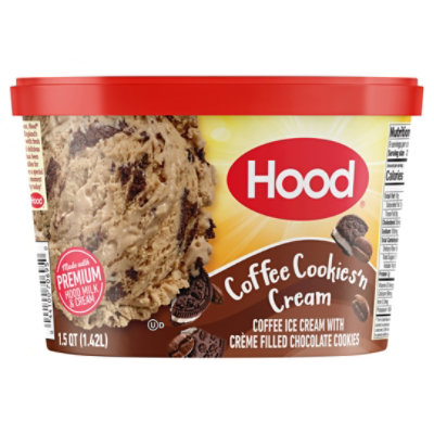 Hood Coffee Cookies 'n Cream Ice Cream - 1.5 Quart - Image 3