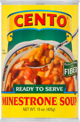 Cento Minestrone Ready To Serve Soup - 15 Oz - Image 2