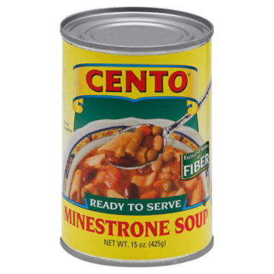 Cento Minestrone Ready To Serve Soup - 15 Oz - Image 1