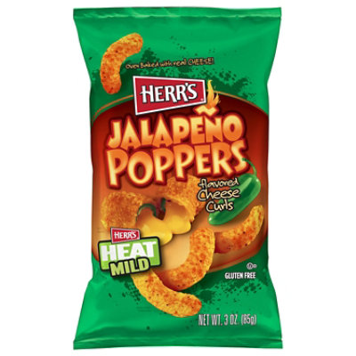 Herrs Jalapeno Poppers Cheese Snacks - 3 OZ - Image 1