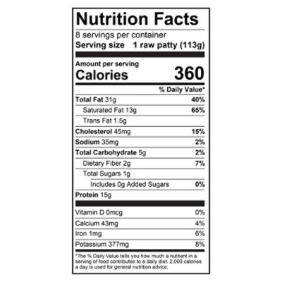 Philly Homestyle Patties 2 Lb - 32 OZ - Image 4