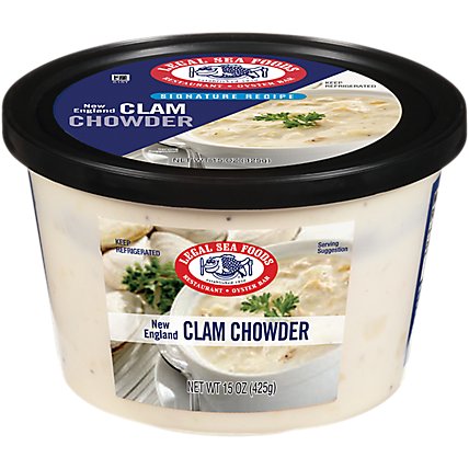 Legal Sea Foods New England Clam Chowder - 15 OZ - Image 2