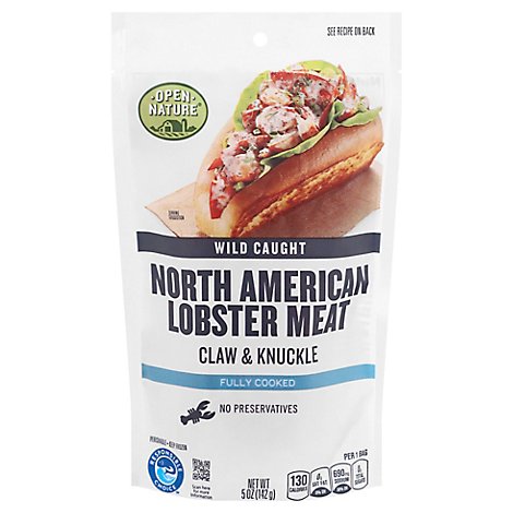 Open Nature Lobster Meat - 5 OZ