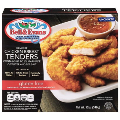 Bell Evans Gluten Free Tenders 12 OZ shaws