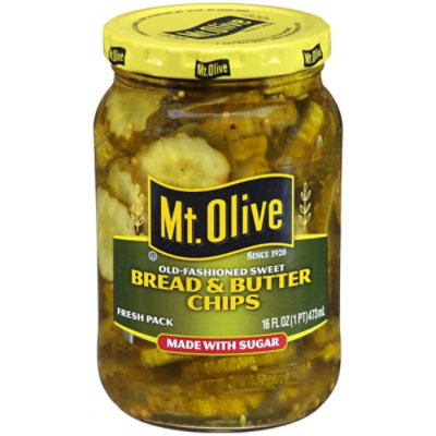 Mt Olive Sweet Bread & Butter Pickle - 16 FZ - Image 3